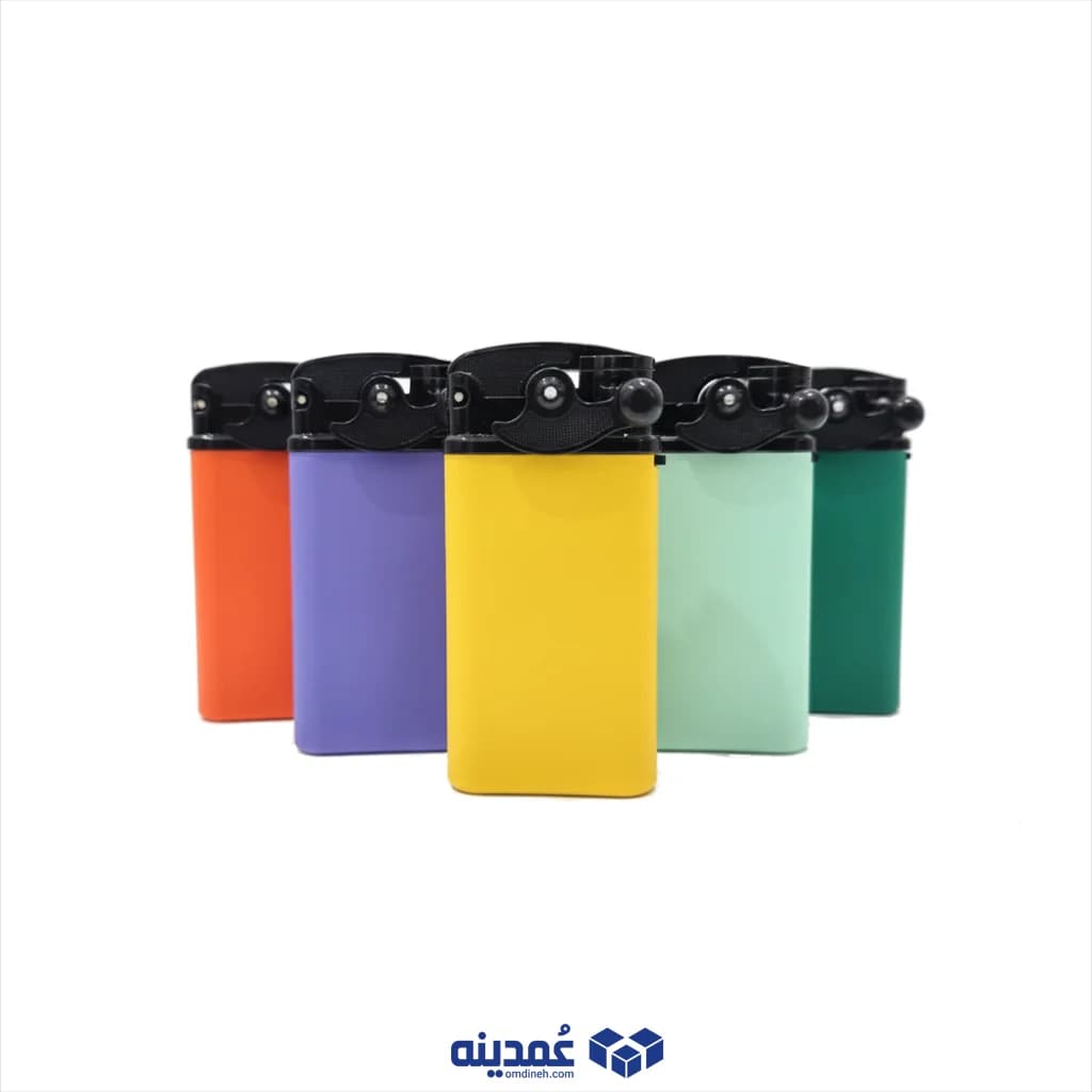 فندک هندلی درب دار مخملی