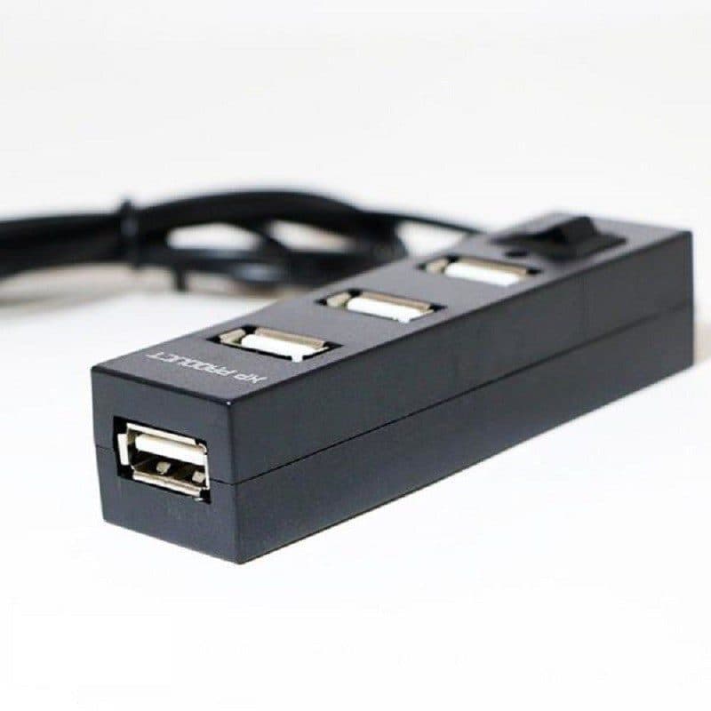 هاب 4 پورت 2.0 USB ایکس پی پروداکت XP-H806M ا XP Product XP-H806M 4 Ports USB 2.0 Hub کد 6155 — تصویر ۲