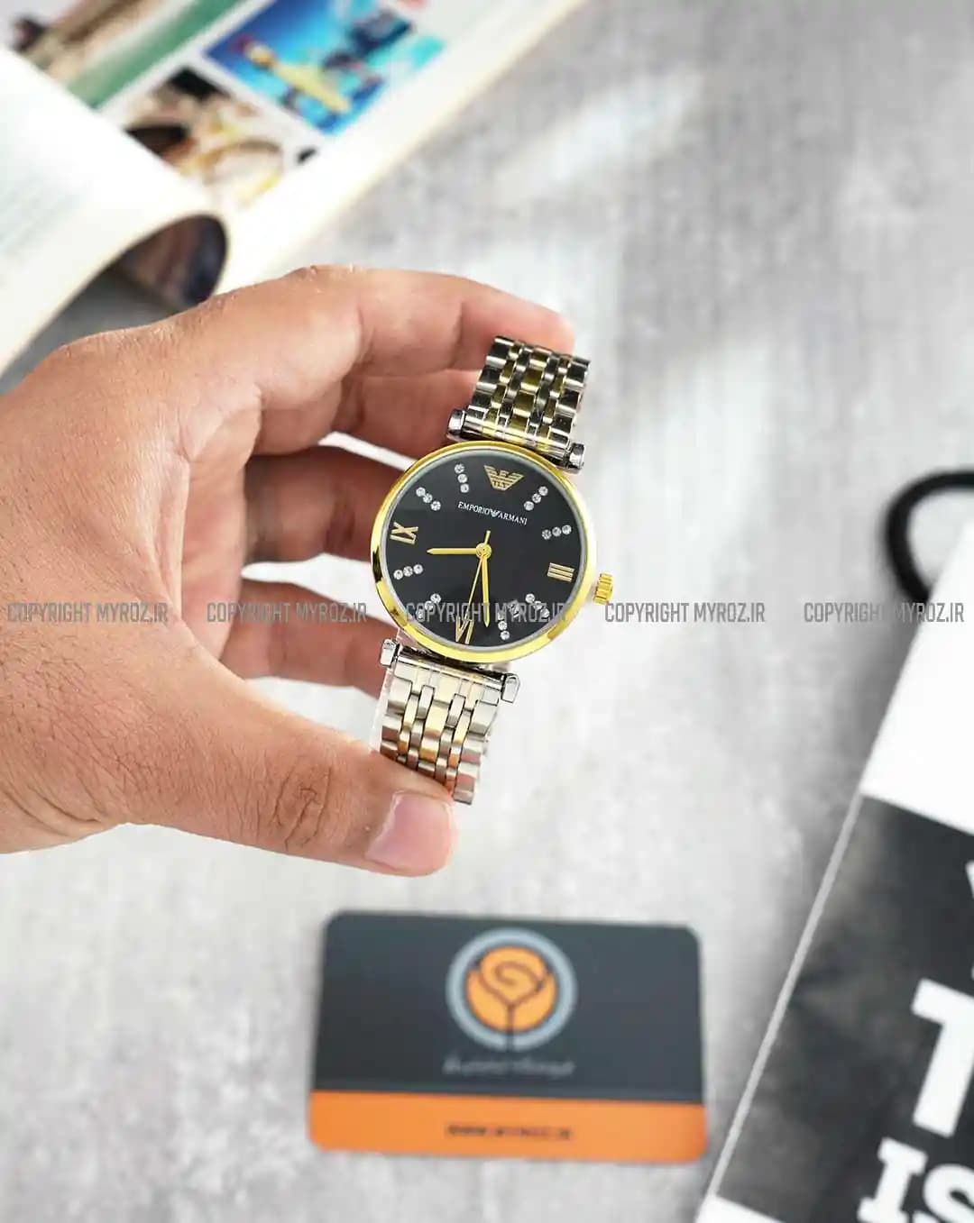ساعت مچی زنانه امپریو آرمانی EMPORIO ARMANY مدل 2117 — تصویر ۲
