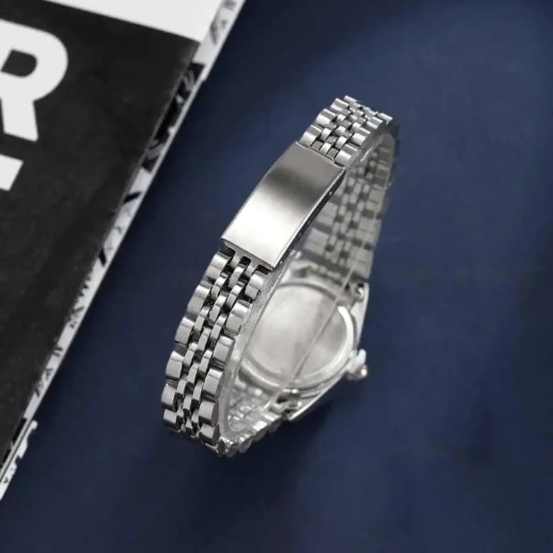 ساعت مچی زنانه رولکس ROLEX طرح دیت جاست مدل 2100 — تصویر ۹