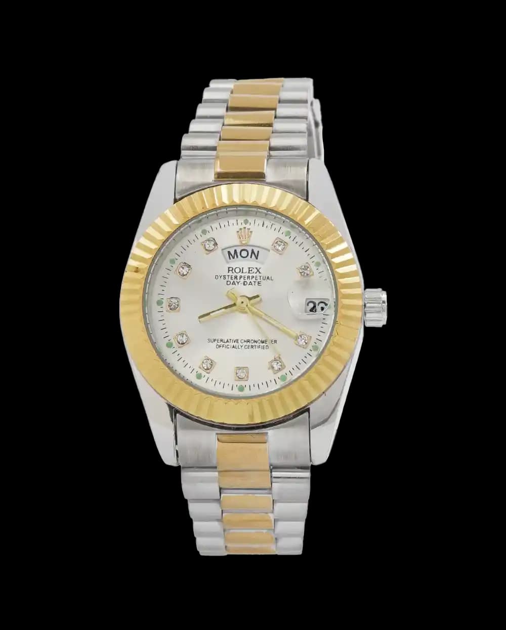 ساعت مچی زنانه رولکس ROLEX طرح DAY DATE مدل 2057
