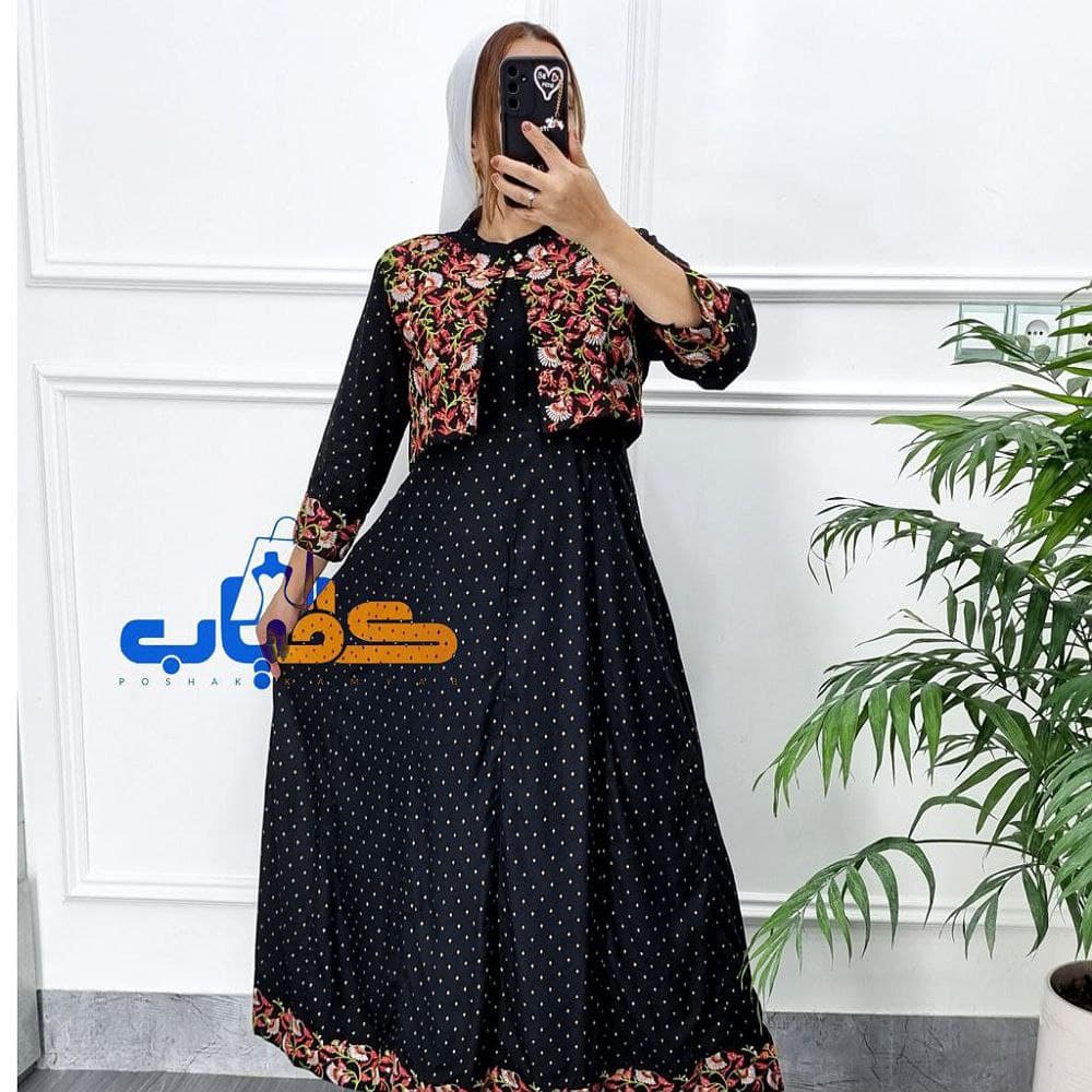ست کت سارافن اورجینال گلدوزی وارداتی/کد2055
