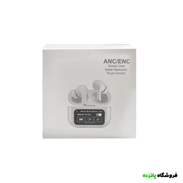 ایرفون بی سیم Touch Control ANC/ENC مدل A9 Pro – سفید — تصویر ۲