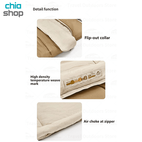 کیسه خواب یک نفره نیچرهایک مدل CNH22SD006 — تصویر ۶