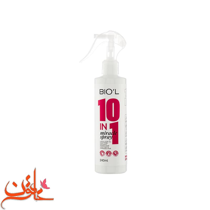 لوسیون موی 10 کاره بیول حجم 240 میل Biol 10 In 1 Miracle Hair Lotion
