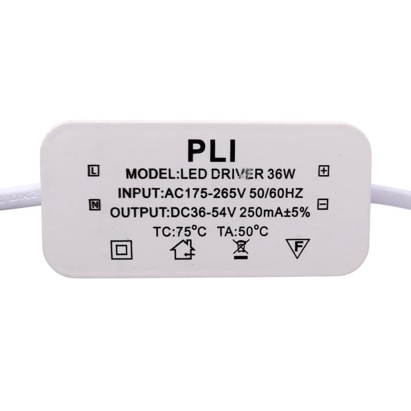 پنل تمام نور روکار مربع 36 وات پرشین لایت ایران کد1 + آداپتور — تصویر ۶