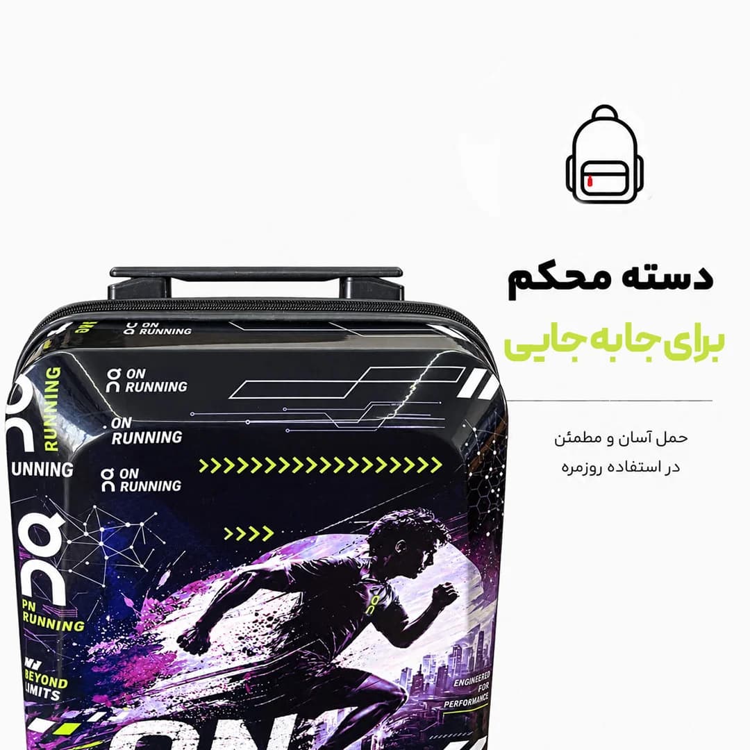 کوله پشتی مدرسه مدل MS1090 طرح BALENCIAGA — تصویر ۴