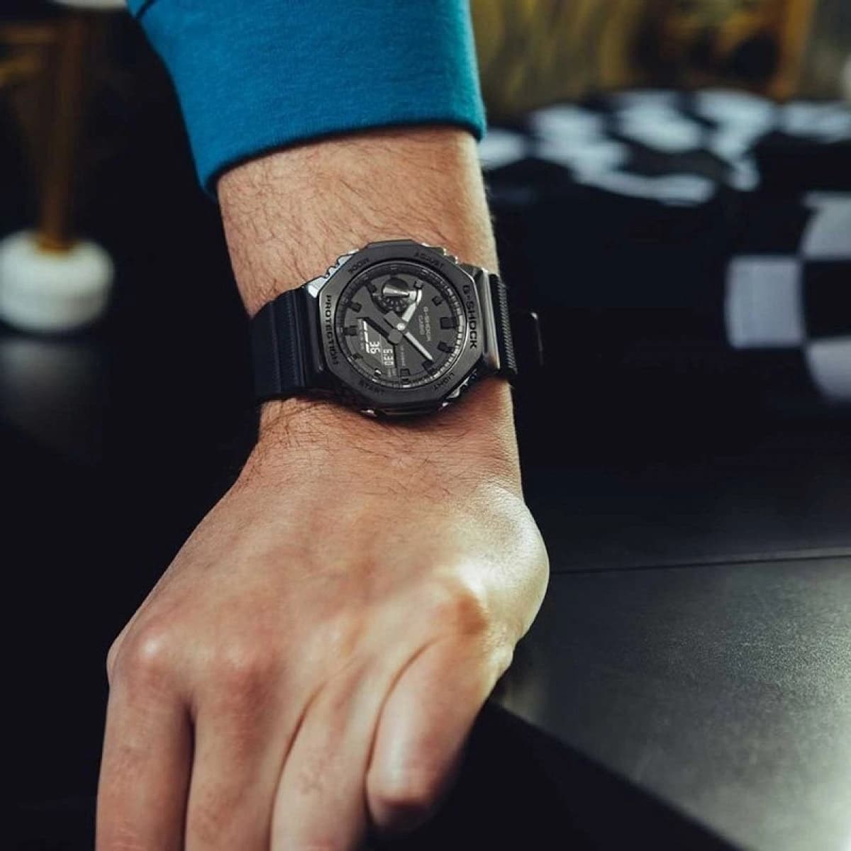 ساعت مچی مردانه کاسیو جی شاک CASIO G-SHOCK GM-2100BB-1ADR — تصویر ۱۲