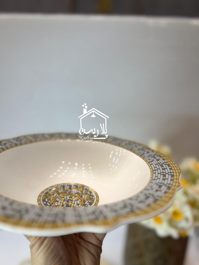 سرویس غذاخوری 28پارچه بن چاینا ونتی(VENTI)هرمس 43269 — تصویر ۴