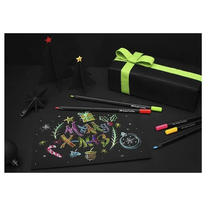 مداد رنگی فابرکاستل مدل Black Edition مجموعه 36 عددی — تصویر ۵