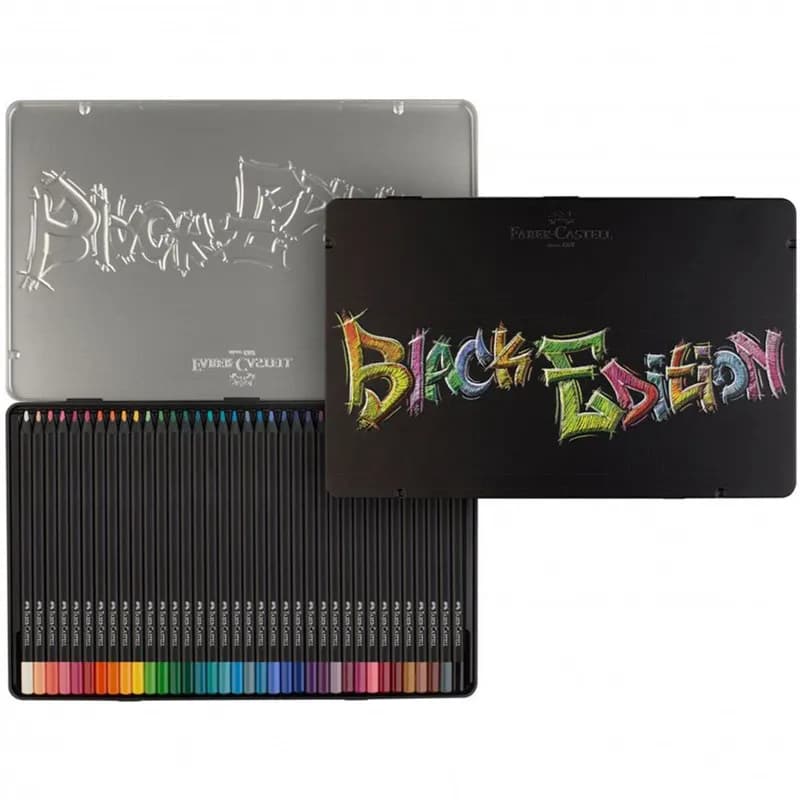 مداد رنگی فابرکاستل مدل Black Edition مجموعه 36 عددی کد 160228 — تصویر ۴