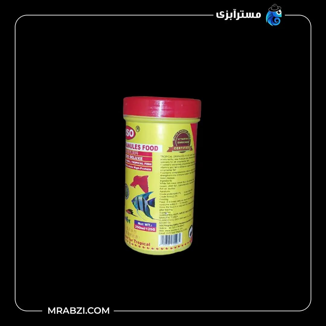 غذای گرانول پریمیوم مدل SISO Tropical Granules Food — تصویر ۲