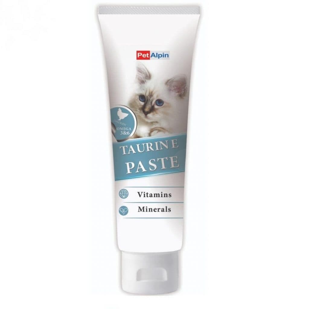خمیر تایورین گربه پتالپین (تقویت بینایی و عملکرد مثبت قلب) طعم مرغ 105 گرم