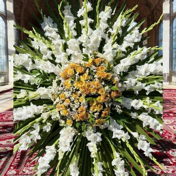 ارسال گل طبیعی برای بانک ملی شعبه وحدت تهران