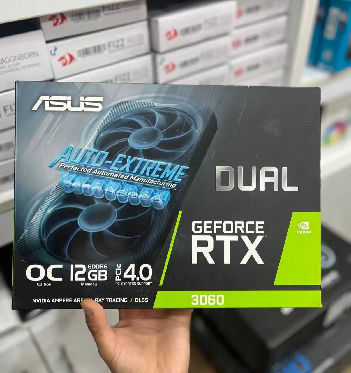 کارت گرافیک ایسوس DUAL RTX 3060 O12G V2 (درحدنو) — تصویر ۴
