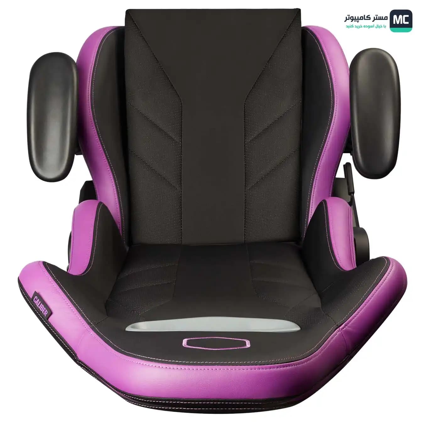 صندلی گیمینگ کولر مستر Caliber R2 Purple — تصویر ۴