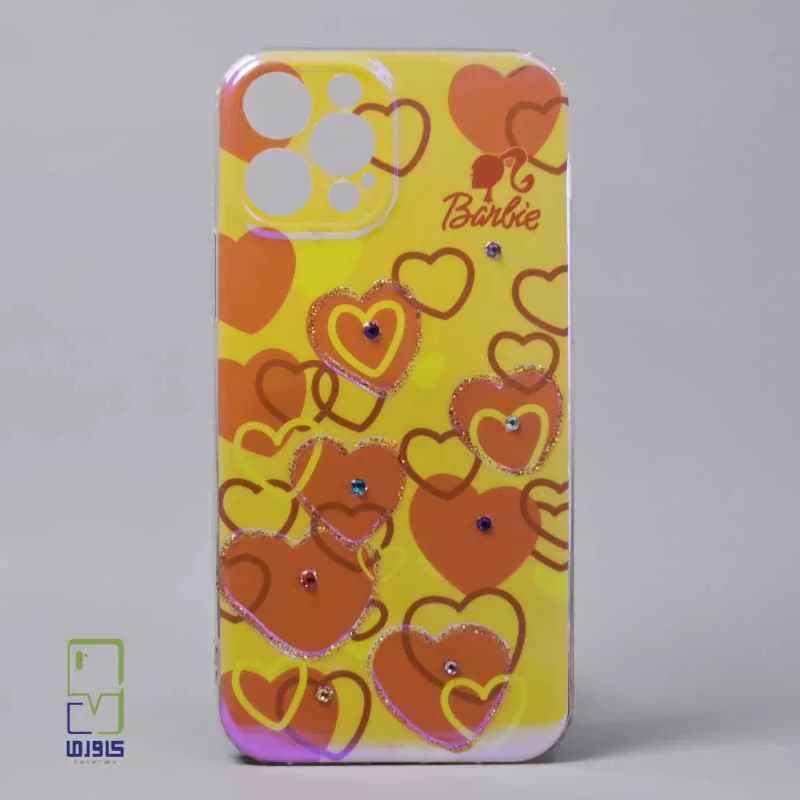 کاور دخترانه آیفون 13 پرو مکس | هولوگرامی قلبی – iPhone 13 Pro Max — تصویر ۲