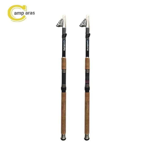 چوب ماهیگیری تلسکوپی کربن شیمانو SHIMANO 4 متر — تصویر ۶