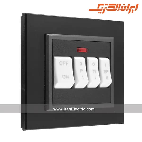 کلید کولر برلیان کریستال مشکی