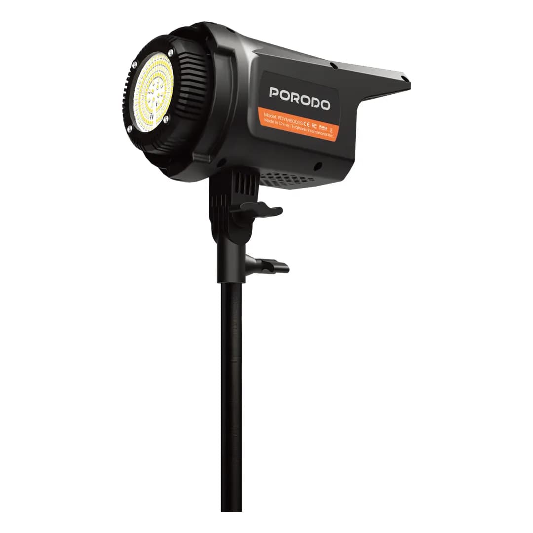 چراغ استودیویی حرفهای LED پرودو لایفاستایل Cannes Studio مدل PDYM600SSBK — تصویر ۳