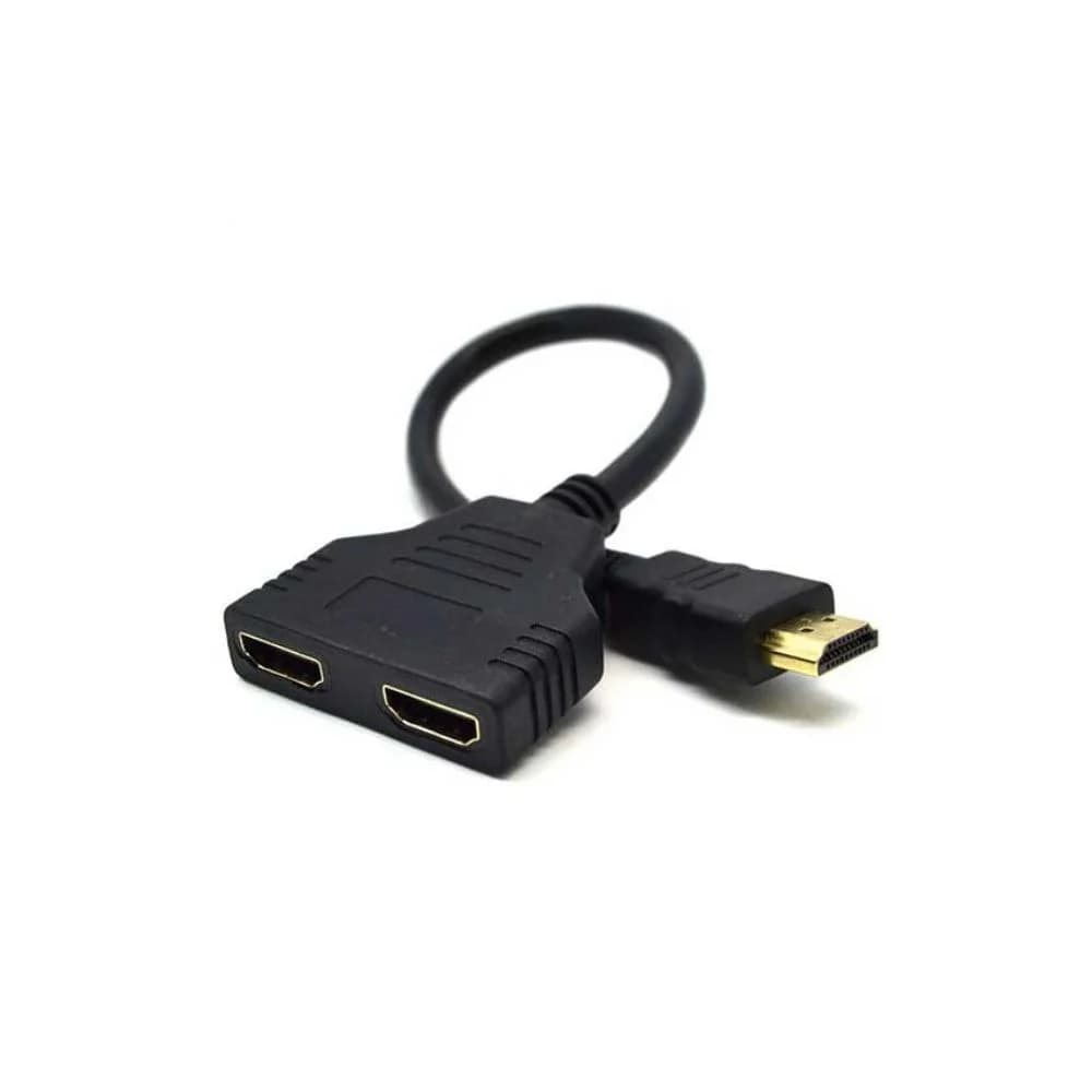 تبدیل ۱ به ۲ HDMI طول ۳۴ سانتیمتر — تصویر ۳