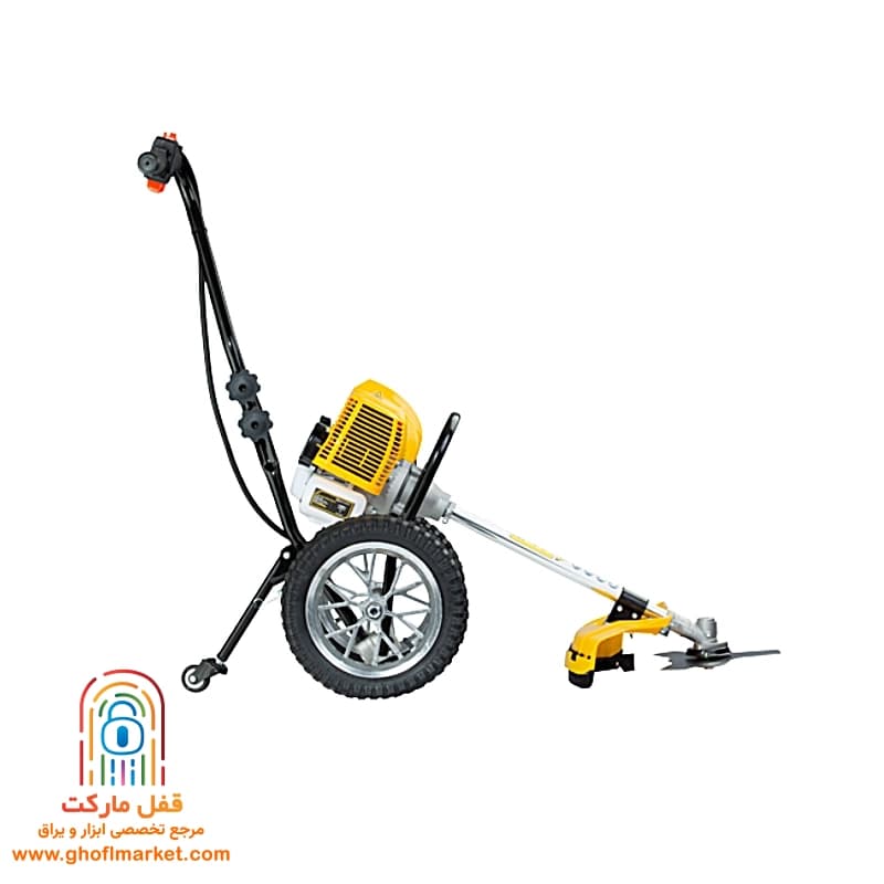 علف زن بنزینی کالسکه ای کنزاکس مدل KHM-152 — تصویر ۲