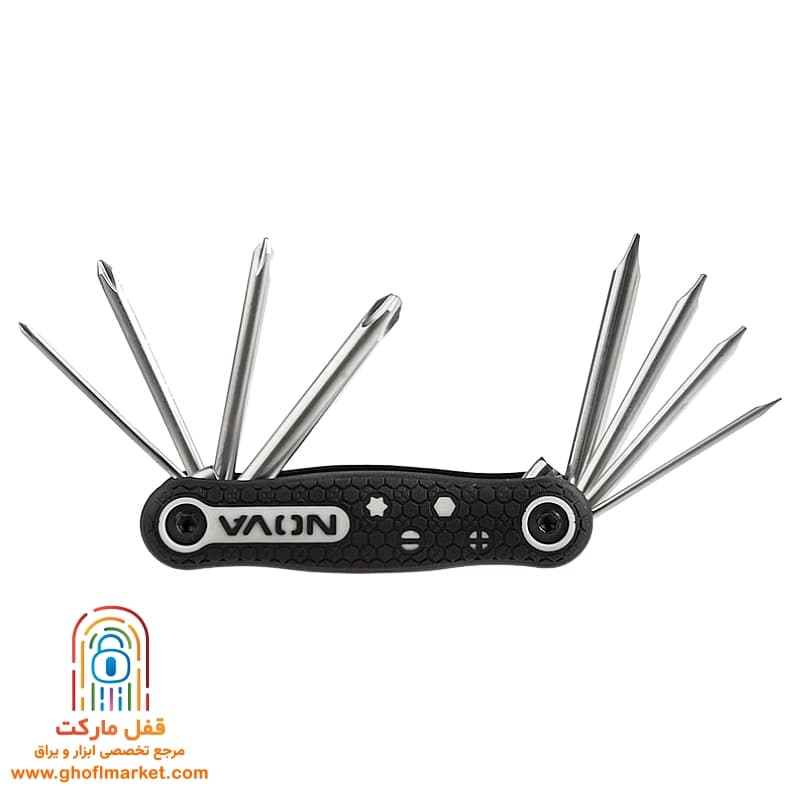 مجموعه پیچ گوشتی چاقویی 8 عددی نووا مدل NTK-1139