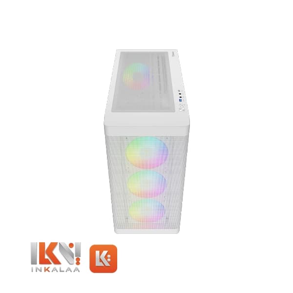 کیس گیم دیاس مدل Athena M3 white ARGB — تصویر ۳