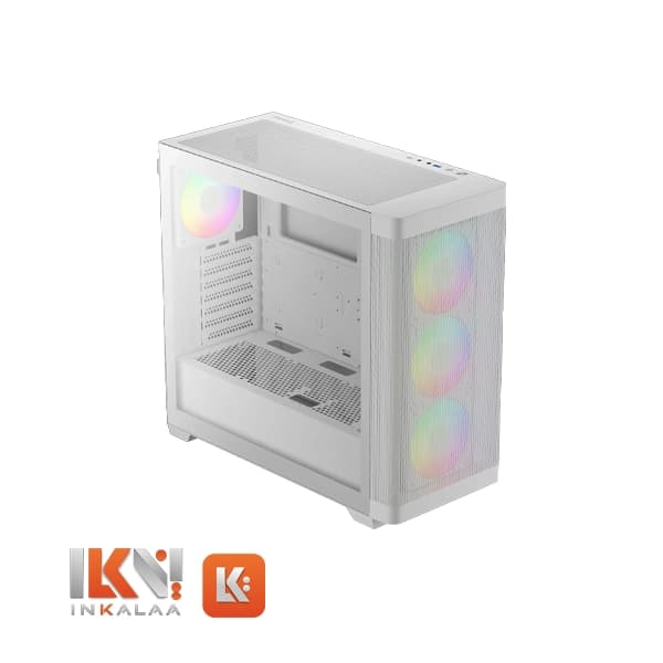 کیس گیم دیاس مدل Athena M3 white ARGB — تصویر ۵