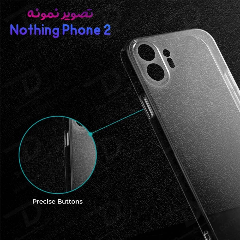 گارد شفاف تمام کریستالی Nothing Phone 2 مارک LEXOM — تصویر ۳