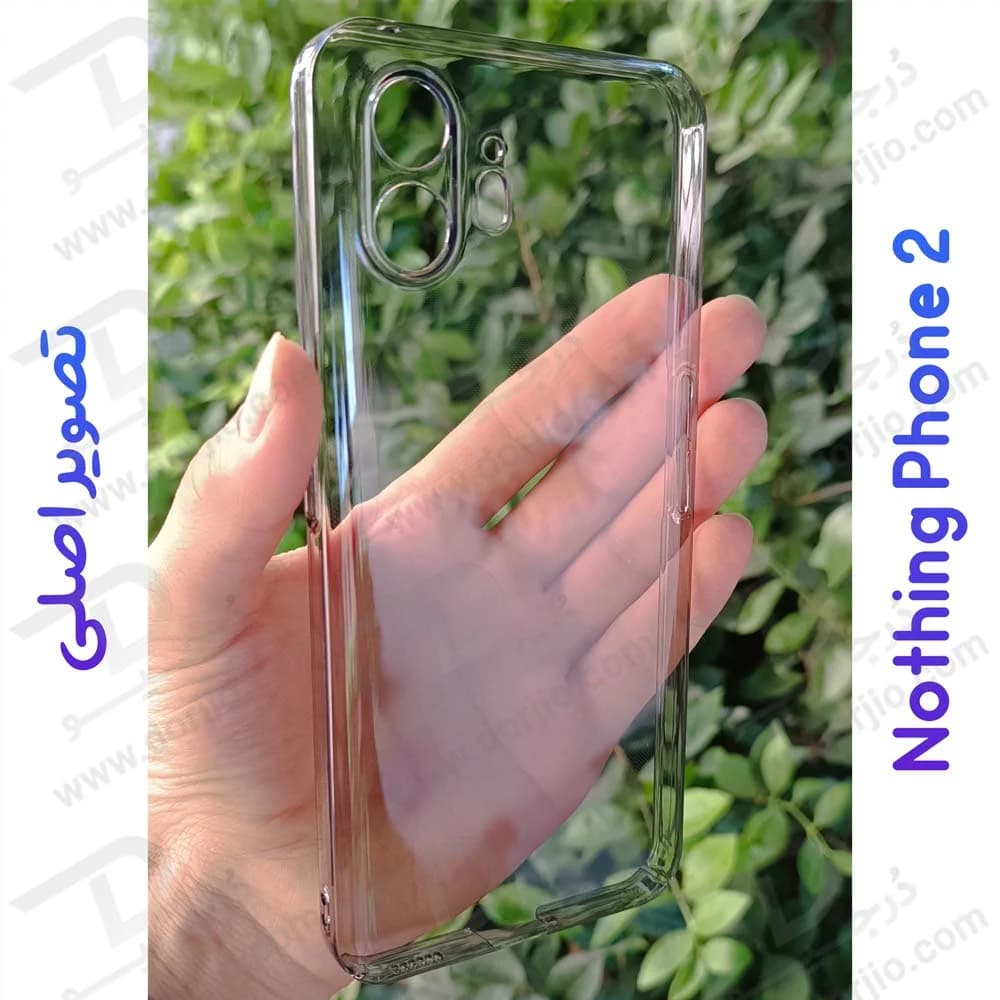 گارد شفاف تمام کریستالی Nothing Phone 2 مارک LEXOM — تصویر ۷