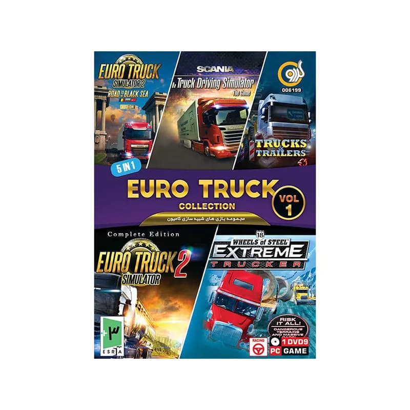 مجموعه بازی های Euro Truck سری Vol.1 مناسب برای کامپیوتر PC