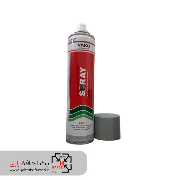 اسپری رنگ خاکستری روشن واکو حجم 300 میلی لیتر — تصویر ۲