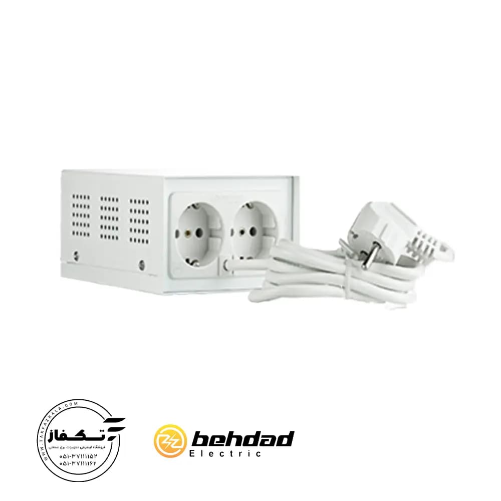 محافظ فلزی یخچال دو خانه با کابل 1.8 متری بهداد الکتریک — تصویر ۲