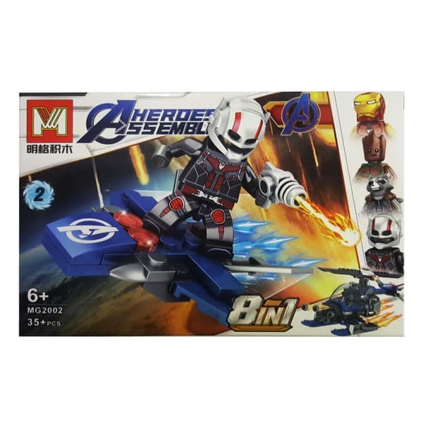 ساختنی ام دبلیو مدل Ant-Man از سری Heroes Assemble MG2002