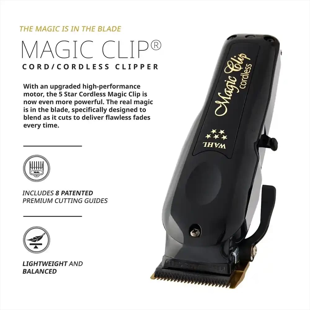 ماشین اصلاح وال مجیک کوردلس (BLACK) ساخت امریکا سفارش امریکا — تصویر ۴