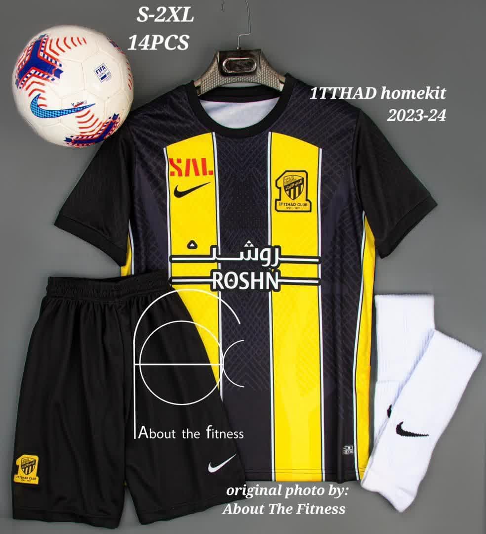 کیت کانسپت اول الاتحاد 2023-2024 (پیراهن شورت) ورژن هواداری