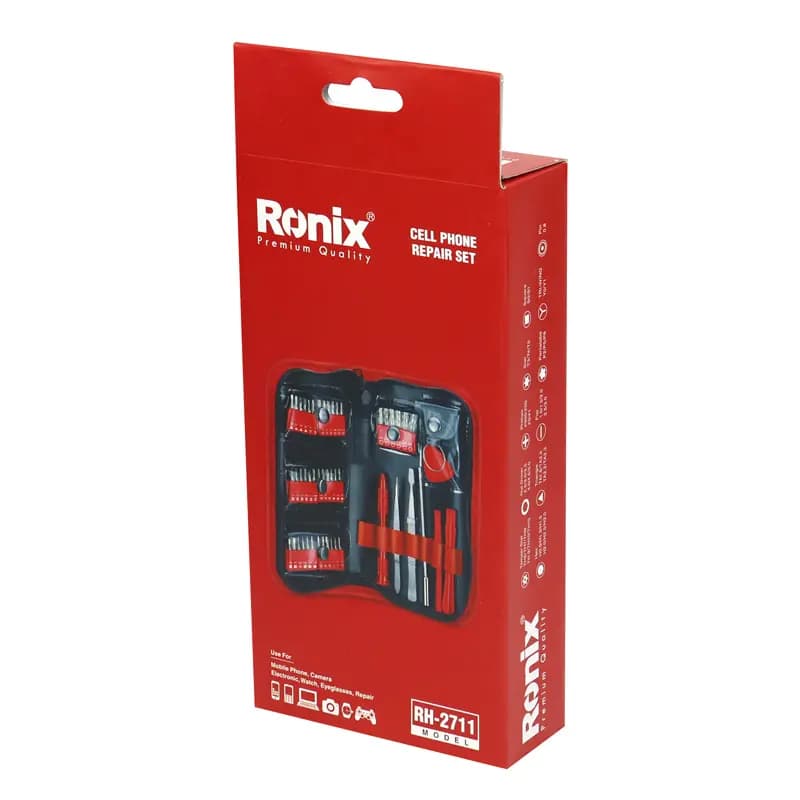 ست پیچ گوشتی تعمیرات موبایل Ronix مدل RH-2711 — تصویر ۴