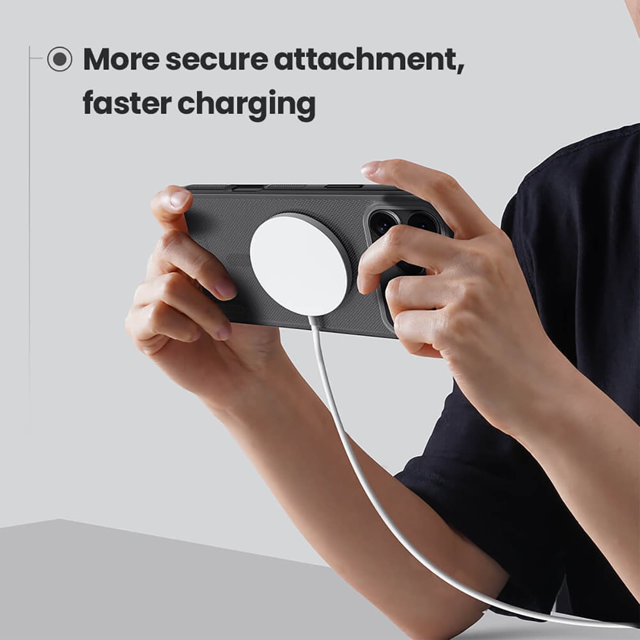 قاب مگسیف آیفون 17 پرو نیلکین Nillkin Super Frosted Shield Pro — تصویر ۳