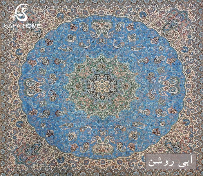 رومیزی 1×1 ترمه اصل هاشمی کد 24 با 11 رنگ متنوع — تصویر ۵