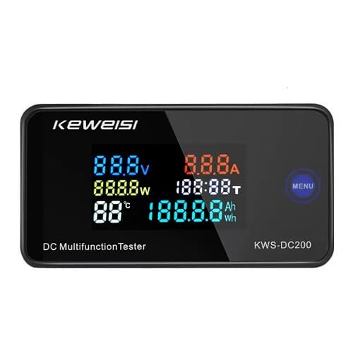 مولتی فانکشن واتمتر و پاورمتر KWS-DC200V-50A DC — تصویر ۲