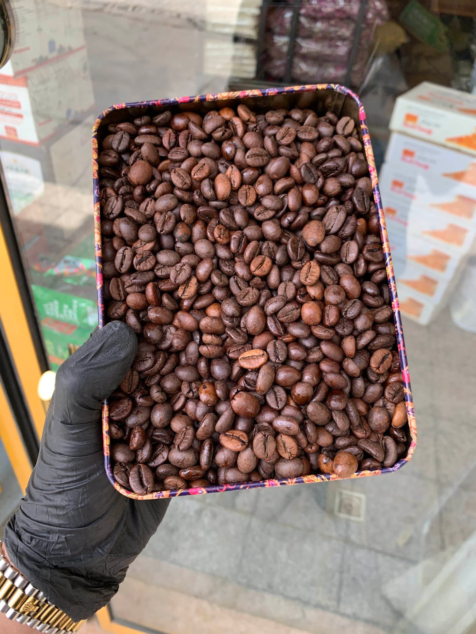 دان قهوه اسپرسو مانووین 1 کیلو گرمی(100روبستا 0عربیکا)- — تصویر ۲