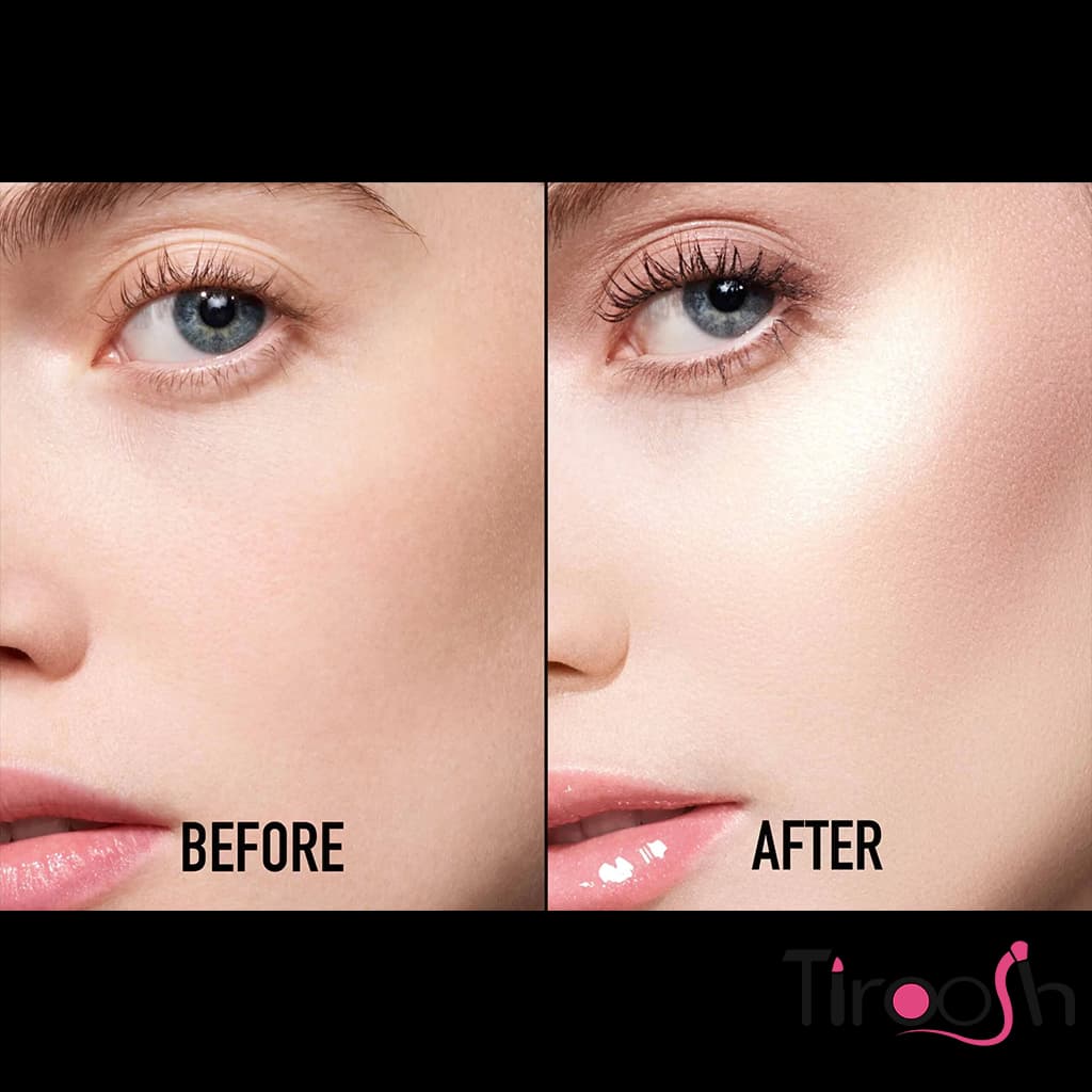 پالت رژگونه و هایلایتر دیور بک استیج GLOW FACE — تصویر ۴