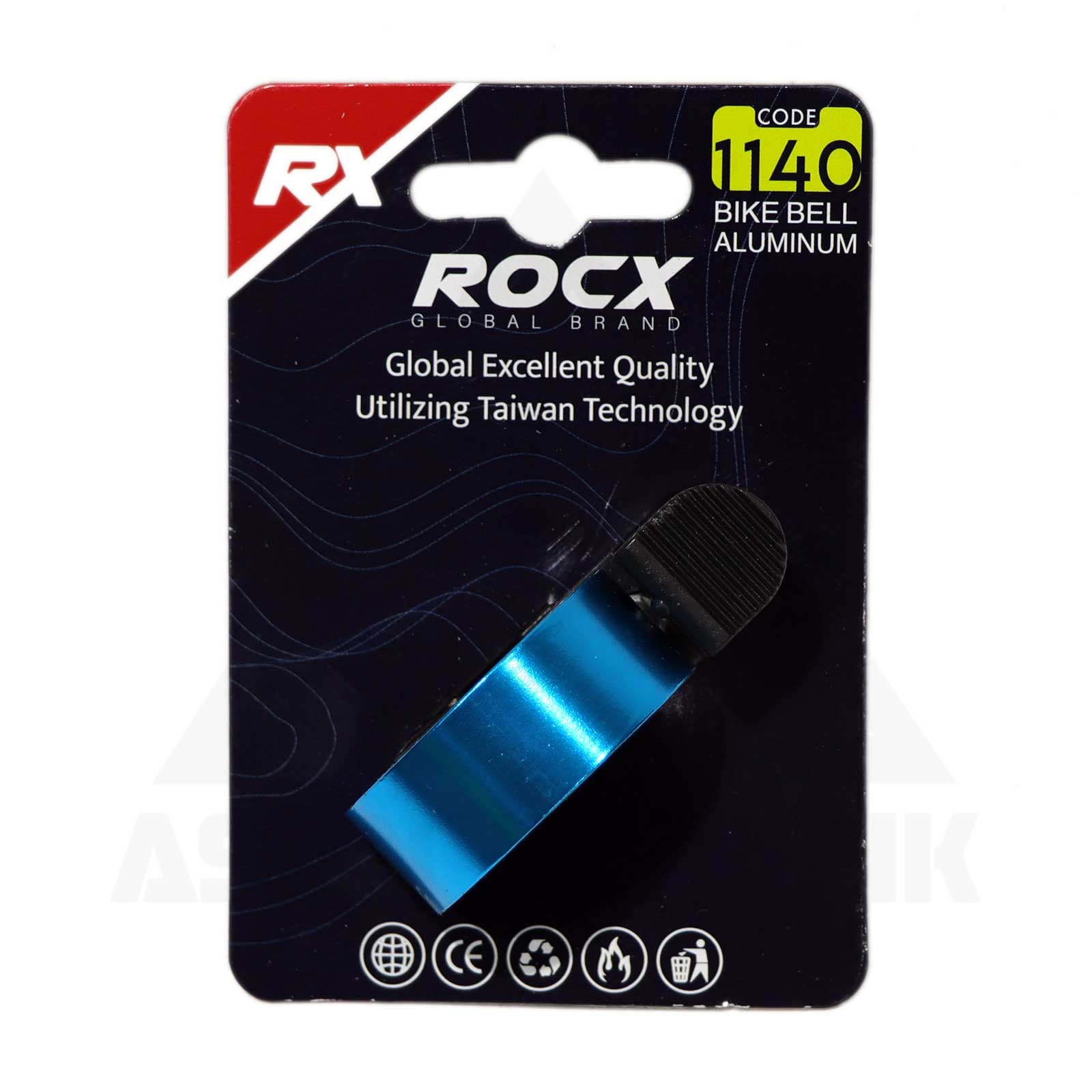 زنگ دوچرخه ROCX کد 1140 آبی