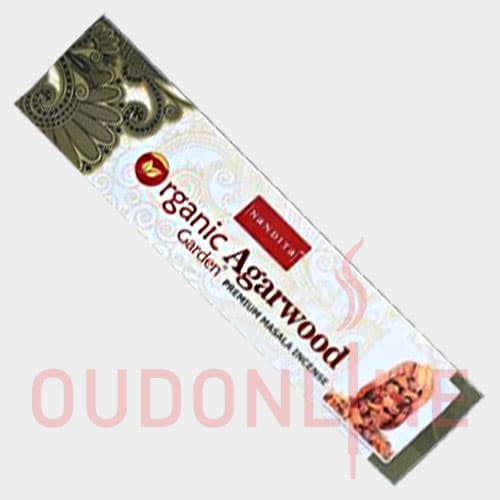 عود خوشبو کننده شاخه ای ناندیتا Nandita مدل ارگانیک آگاروود Organic agarwood — تصویر ۲