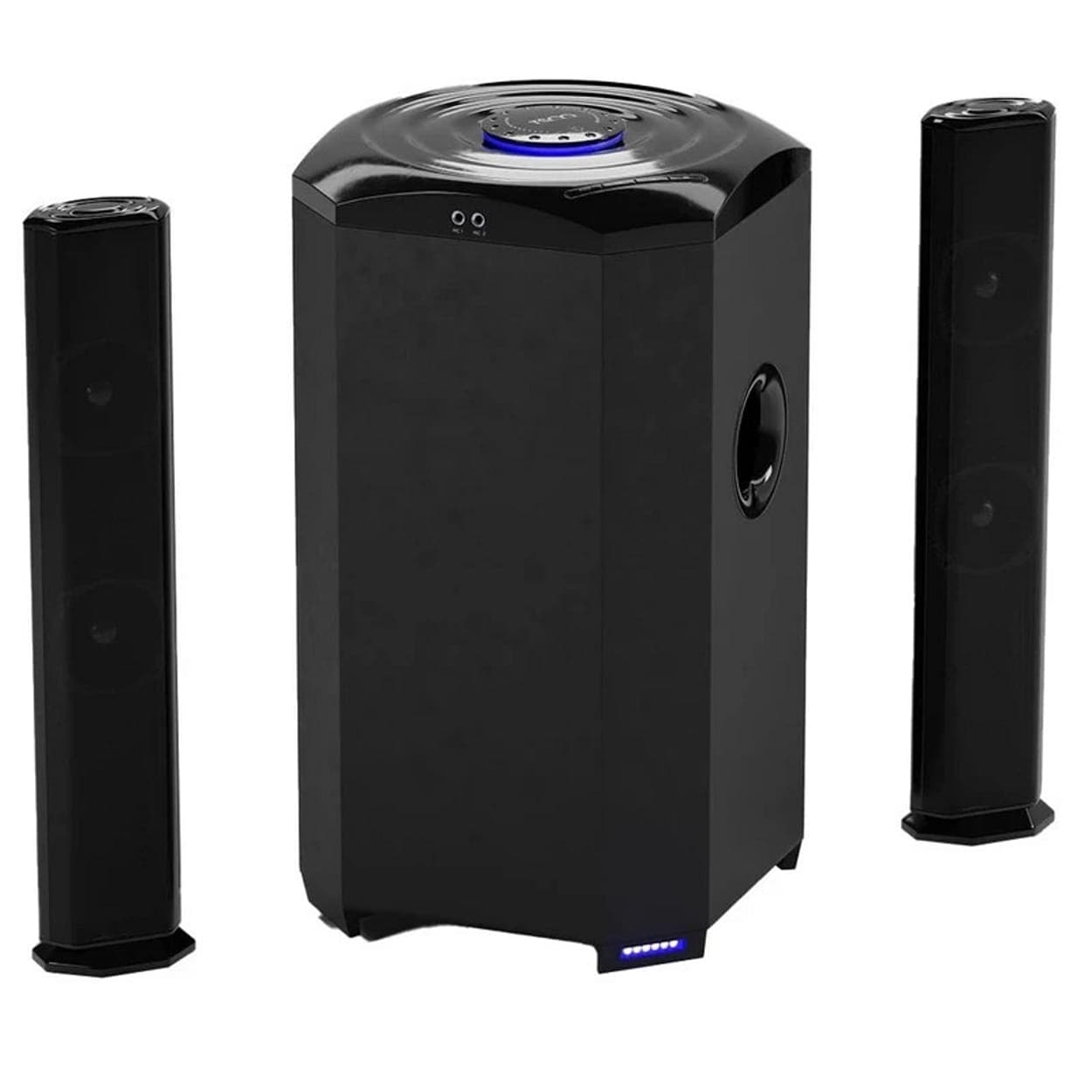 اسپیکر 3 تکه دسکتاپ 2181 TSCO همراه ریموت کنترل — تصویر ۳