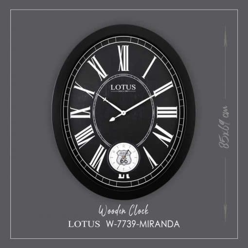 ساعت دیواری چوبی مدل MIRANDA کد W-7739 — تصویر ۵