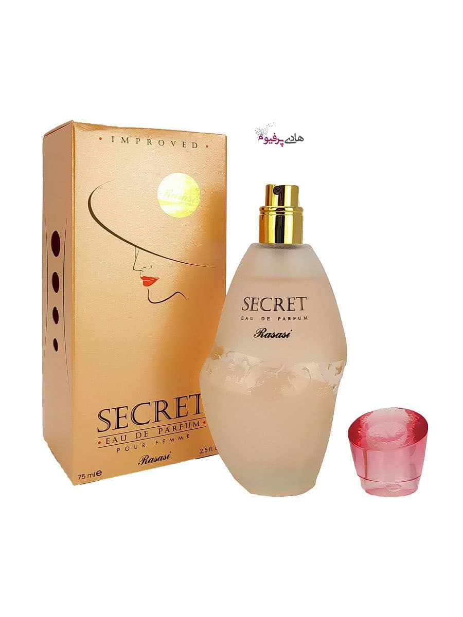 عطر ادکلن سکرت Secret زنانه رصاصی اصل 75 میل — تصویر ۲
