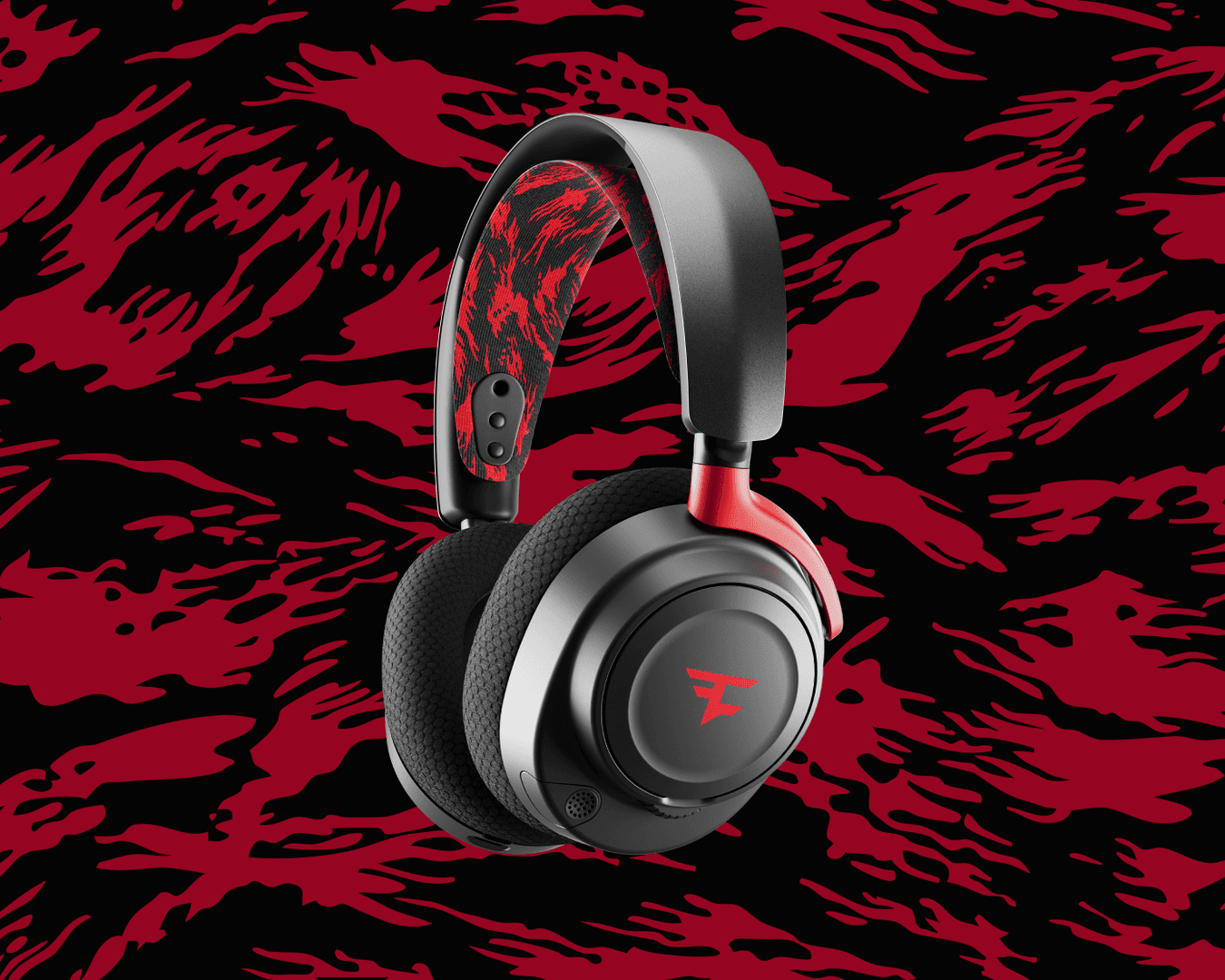 هدست بی سیم Steelseries Arctis Nova 7 FaZe Clan Edition — تصویر ۶