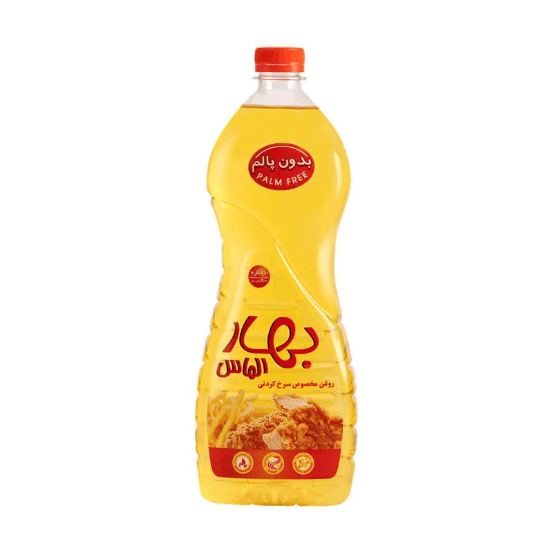روغن سرخ کردنی 900 سی سی بهار الماس در بسته بندی 12 عددی